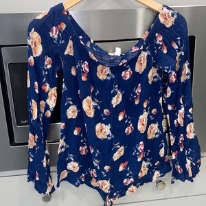 BP off the should blouse